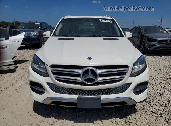 4JGDA5JBXHA954199 2017 MERCEDES-BENZ GLE White Widok z tyłu