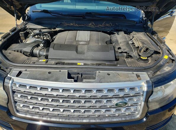 SALGS3EF6GA281581 2016 LAND ROVER RANGE Black Vista de la etiqueta del VIN