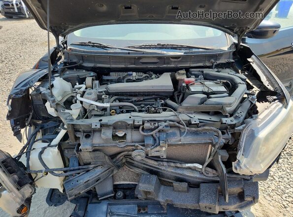 KNMAT2MV2GP643576 2016 NISSAN ROGUE Серый Вид наклейки с VIN-кодом