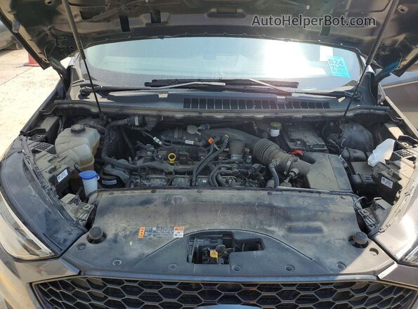 2FMPK4J95NBA59527 2022 FORD EDGE Gray Вид наклейки з VIN-кодом