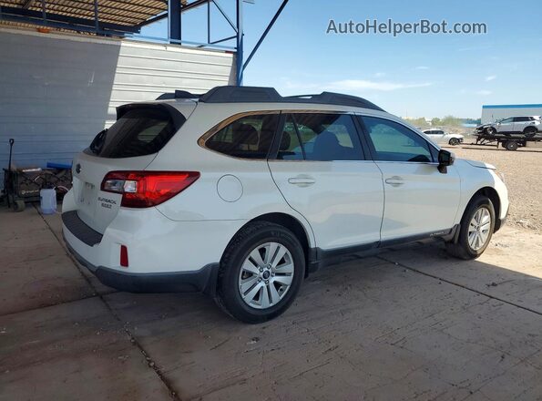 4S4BSAHC8H3418013 2017 SUBARU OUTBACK White Przód prawy