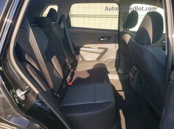 5N1AT3BA9MC737300 2021 NISSAN ROGUE Black Rear interior view