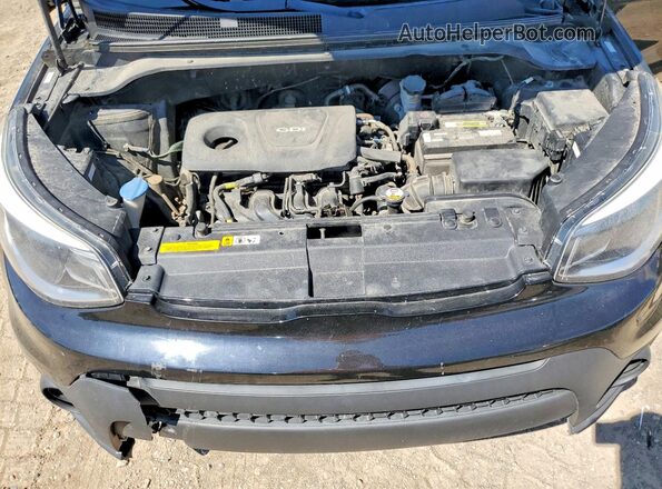 KNDJN2A21H7882459 2017 KIA SOUL Black Widok naklejki z numerem VIN