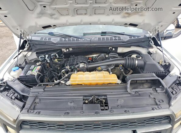 1FTEW1CB0KFD16523 2019 FORD F150 White Widok komory silnika