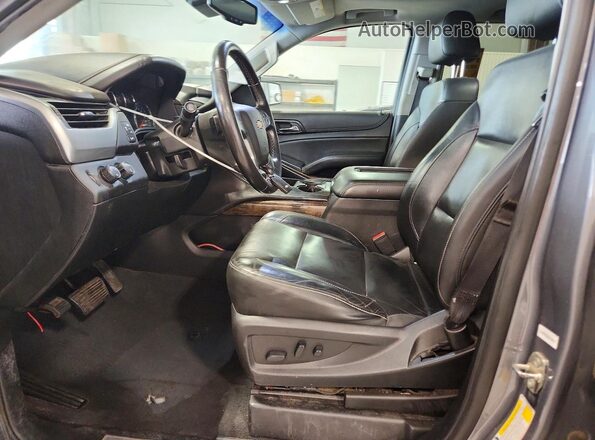 1GNSKHKC3LR282733 2020 CHEVROLET SUBURBAN Gray წინა პანელის ხედი