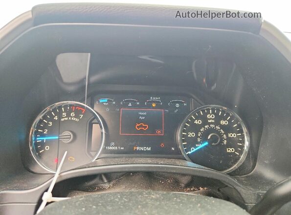1FTEW1E45KKD91448 2019 FORD F150 White Вид задніх сидінь