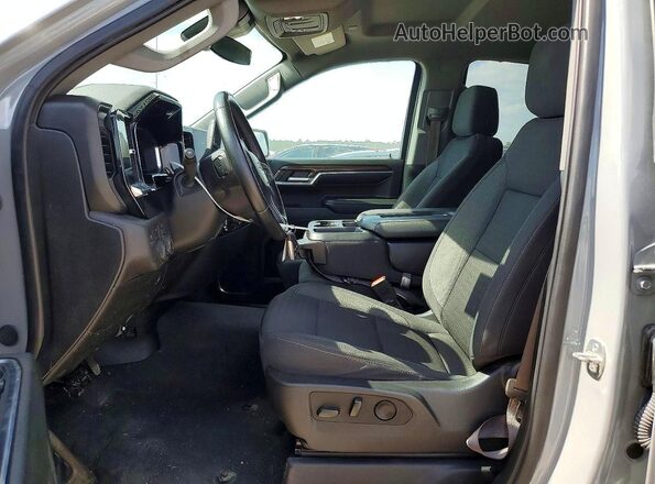 1GCPDKEKXRZ267468 2024 CHEVROLET SILVERADO Silver წინა პანელის ხედი