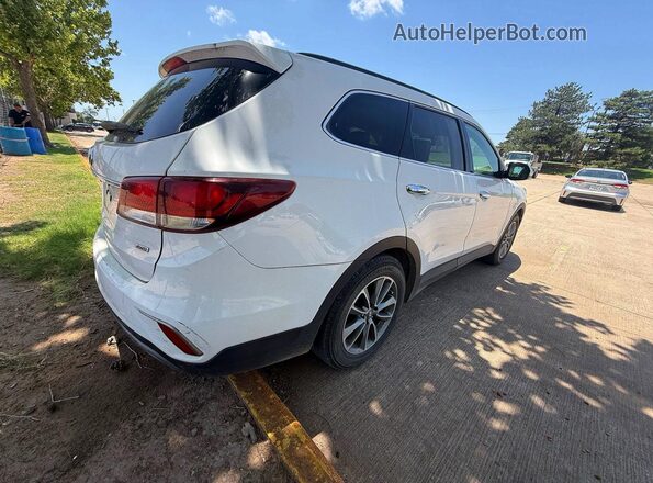 KM8SMDHF2HU219426 2017 HYUNDAI SANTA White Դիմացի տեսք