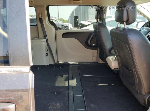2C4RC1BG8GR165728 2016 CHRYSLER TOWN Charcoal Սալոնի հետևի տեսք