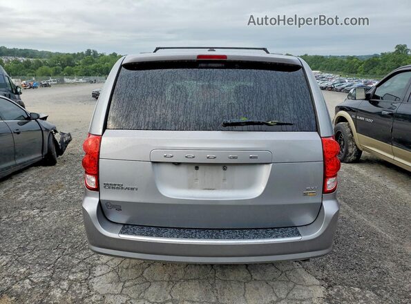 2C4RDGCG3JR240163 2018 DODGE GRAND Silver Widok wnętrza z przodu