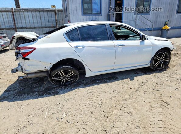 1HGCR2F53GA157822 2016 HONDA ACCORD White Передня права чверть
