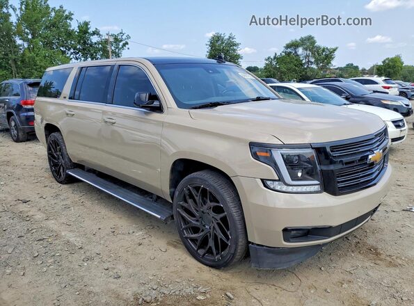 1GNSKJKC6GR115456 2016 CHEVROLET SUBURBAN Tan Widok z przodu