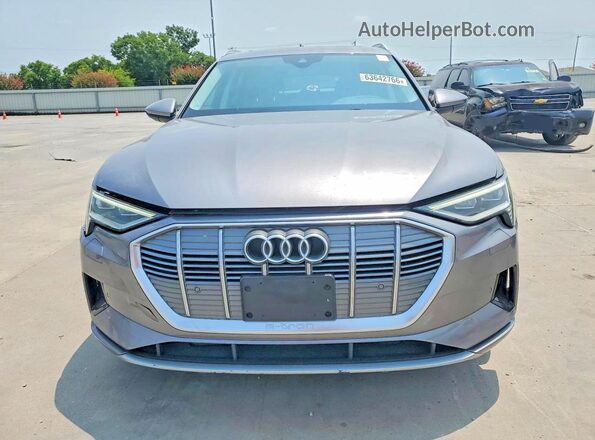 WA1AAAGE8MB020428 2021 AUDI E-TRON Gray Rear view