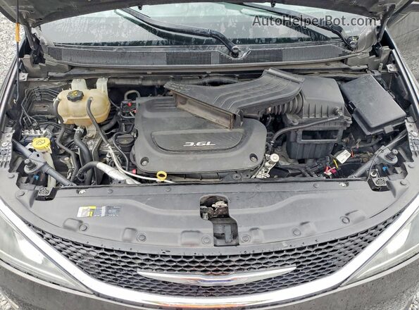 2C4RC1FG4JR126474 2018 CHRYSLER PACIFICA Gray VIN կոդի պիտակի տեսք