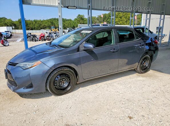 2T1BURHE7JC973398 2018 TOYOTA COROLLA Gray Հետևի ձախ