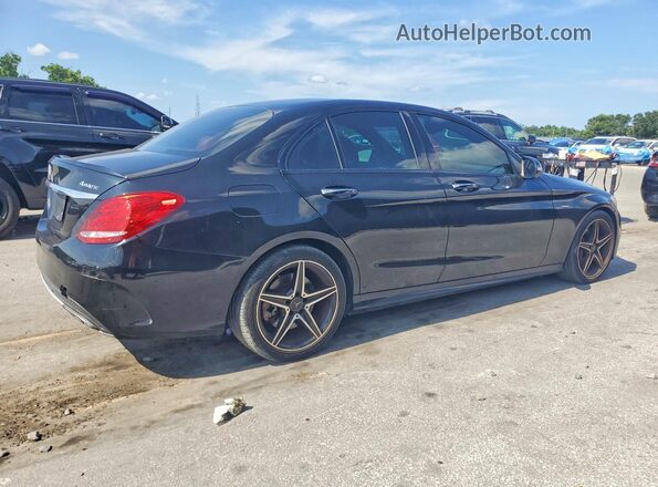 55SWF6EB1GU103007 2016 MERCEDES-BENZ C-CLASS Black Front right