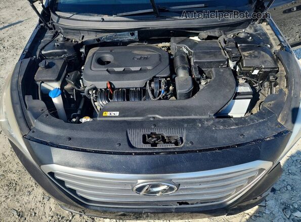 5NPE24AF9HH567042 2017 HYUNDAI SONATA Black Շարժիչի բաժամունքի տեսք