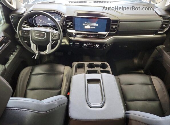 1GTUUDED9SZ233916 2025 GMC SIERRA Black Widok zestawu wskaźników