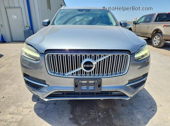 YV4A22PL8G1014479 2016 VOLVO XC90 Gray Вид ззаду