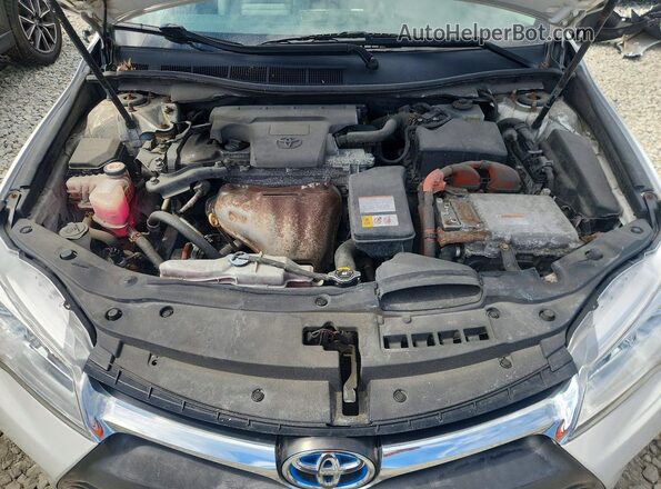 4T1BD1FK8HU217467 2017 TOYOTA CAMRY Белый Вид подкапотного пространства
