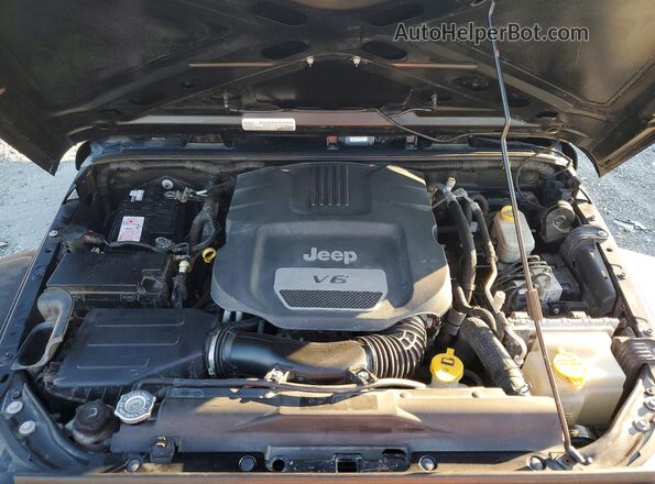 1C4BJWDG8HL630021 2017 JEEP WRANGLER Черный Вид подкапотного пространства