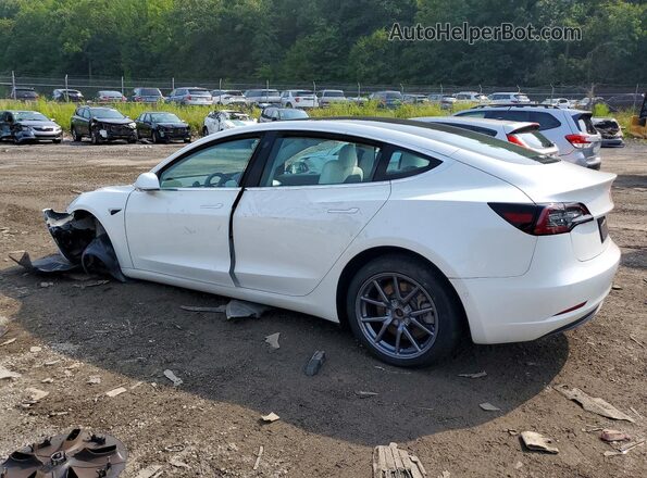 5YJ3E1EA4KF486614 2019 TESLA MODEL 3 White Rear right