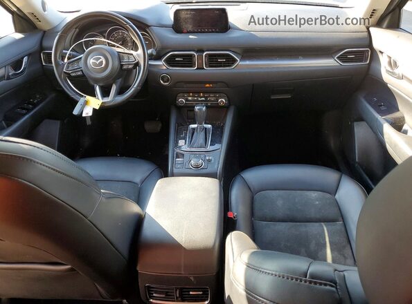 JM3KFACMXK0682892 2019 MAZDA CX-5 Blue ხელსაწყოთა პანელის ხედი