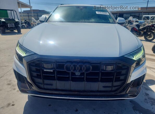 WA1FVAF14MD026496 2021 AUDI Q8 White Vista trasera