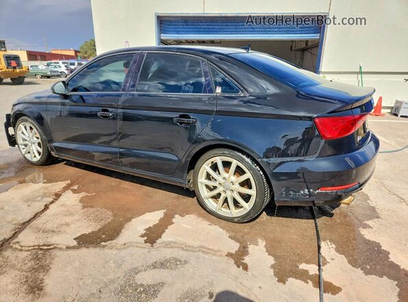 WAUB8GFF5G1009882 2016 AUDI A3 Black Задня права чверть