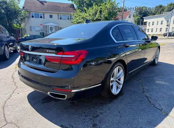 WBA7F2C53JB238489 2018 BMW 7 SERIES Black Առջևի աջ