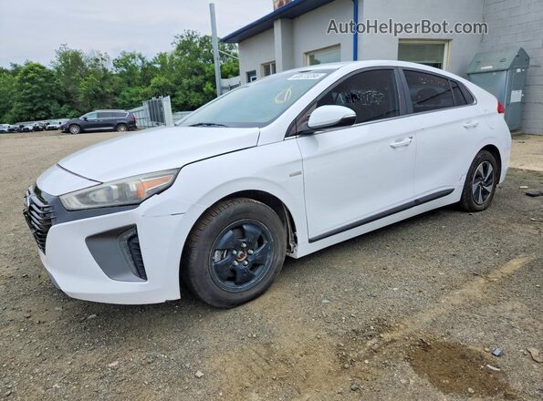 KMHC75LC1HU048327 2017 HYUNDAI IONIQ White Tył lewy