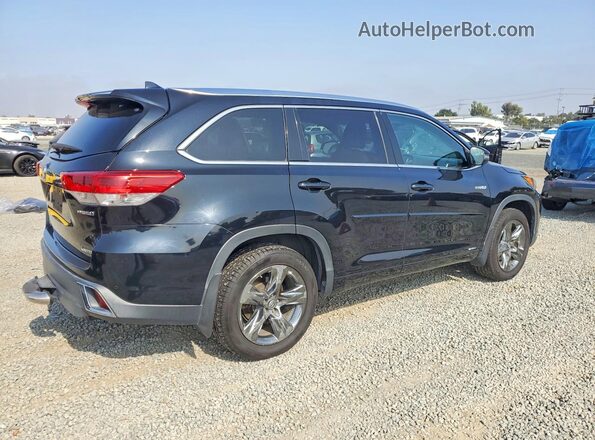 5TDDGRFH4JS046072 2018 TOYOTA HIGHLANDER Black წინა მარჯვენა