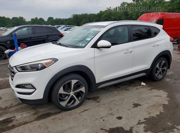 KM8J3CA2XHU396435 2017 HYUNDAI TUCSON White Задня ліва чверть