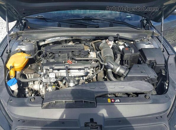 5XXG14J28NG151208 2022 KIA K5 Gray Vista del compartimento del motor