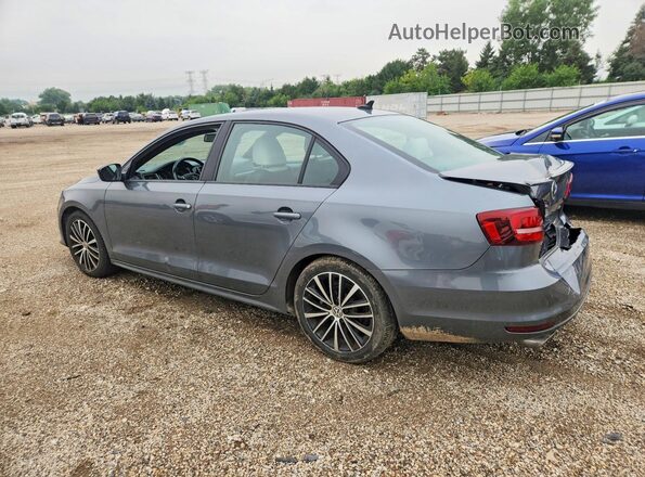 3VWD17AJ5GM386806 2016 VOLKSWAGEN JETTA Gray Задня права чверть