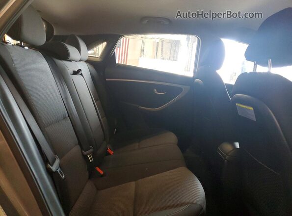 KMHD35LH3HU376781 2017 HYUNDAI ELANTRA Серый Вид задней части салона
