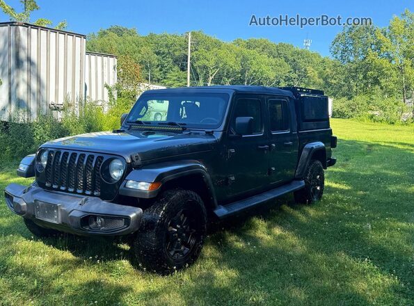 1C6HJTAG5ML614907 2021 JEEP GLADIATOR Серый Задняя правая четверть