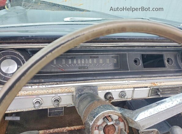 16675T210452 1965 CHEVROLET IMPALA Black Հետևի նստատեղերի տեսք