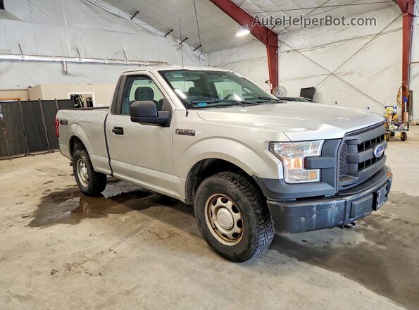 1FTMF1E85GFA80827 2016 FORD F150 Silver Դիմացի տեսք