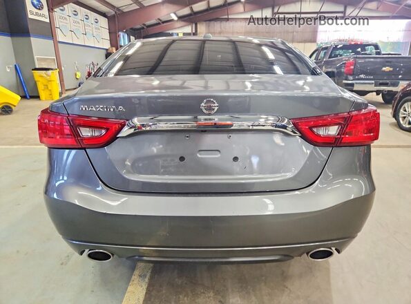 1N4AA6AP8JC402287 2018 NISSAN MAXIMA Gray Vista interior delantera