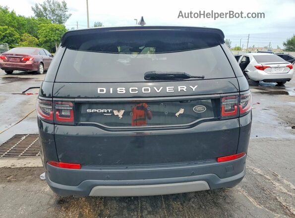SALCK2FX5LH862362 2020 LAND ROVER DISCOVERY Black Вид салону спереду