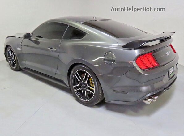 1FA6P8CF5L5130471 2020 FORD MUSTANG Gray Вид спереду