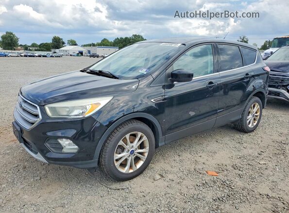 1FMCU9GD0HUD02449 2017 FORD ESCAPE Black Rear left