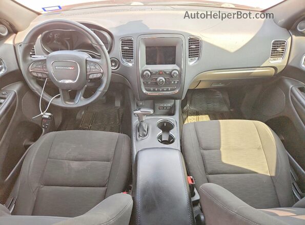 1C4RDHAG6JC302253 2018 DODGE DURANGO Red Widok zestawu wskaźników