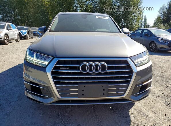 WA1LAAF79HD031346 2017 AUDI Q7 Silver უკანა ხედი