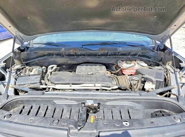 1GCPDKEKXRZ267468 2024 CHEVROLET SILVERADO Silver ძრავის განყოფილების ხედი