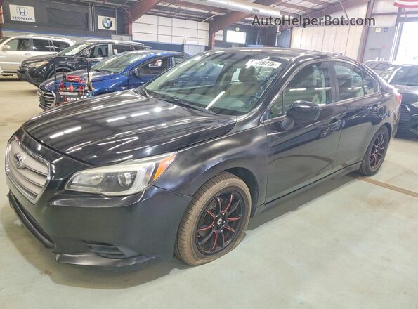 4S3BNAC66H3034728 2017 SUBARU LEGACY Черный Задняя левая четверть