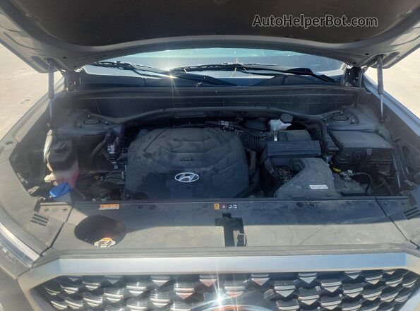 KM8R74HE5NU451544 2022 HYUNDAI PALISADE Gray VIN კოდის სტიკერის ხედი