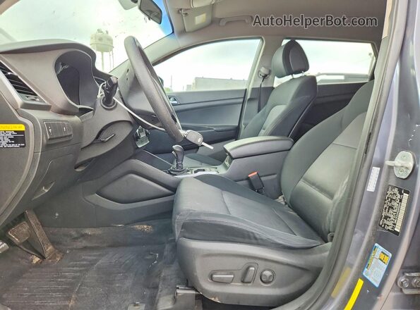 KM8J3CA26GU050249 2016 HYUNDAI TUCSON Gray წინა პანელის ხედი