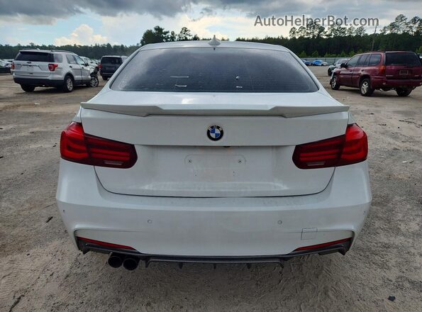 WBA8E1C59JA755934 2018 BMW 3 SERIES White Widok wnętrza z przodu